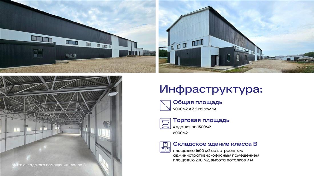 Сдам в аренду помещение свободного назначения 9000 м.кв.