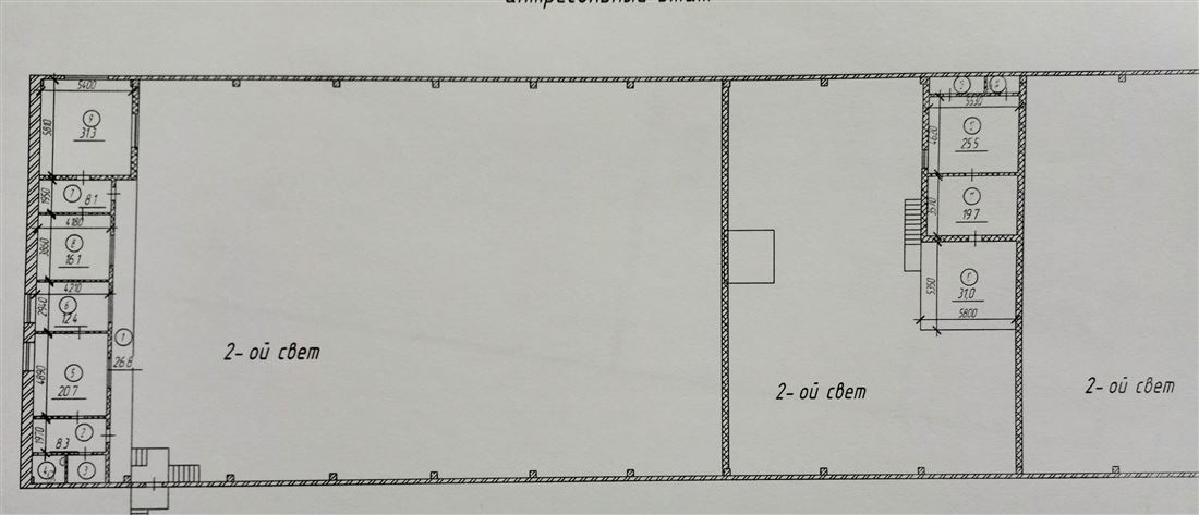 Продам помещение свободного назначения 2600 м.кв.