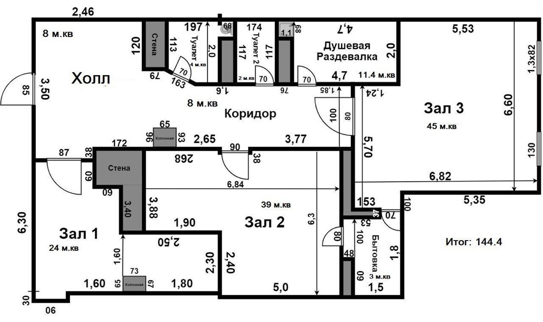 Продам помещение свободного назначения 144.4 м.кв.