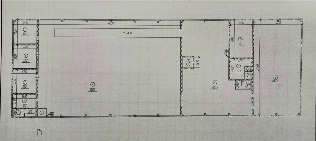 Продам помещение свободного назначения 2600 м.кв.