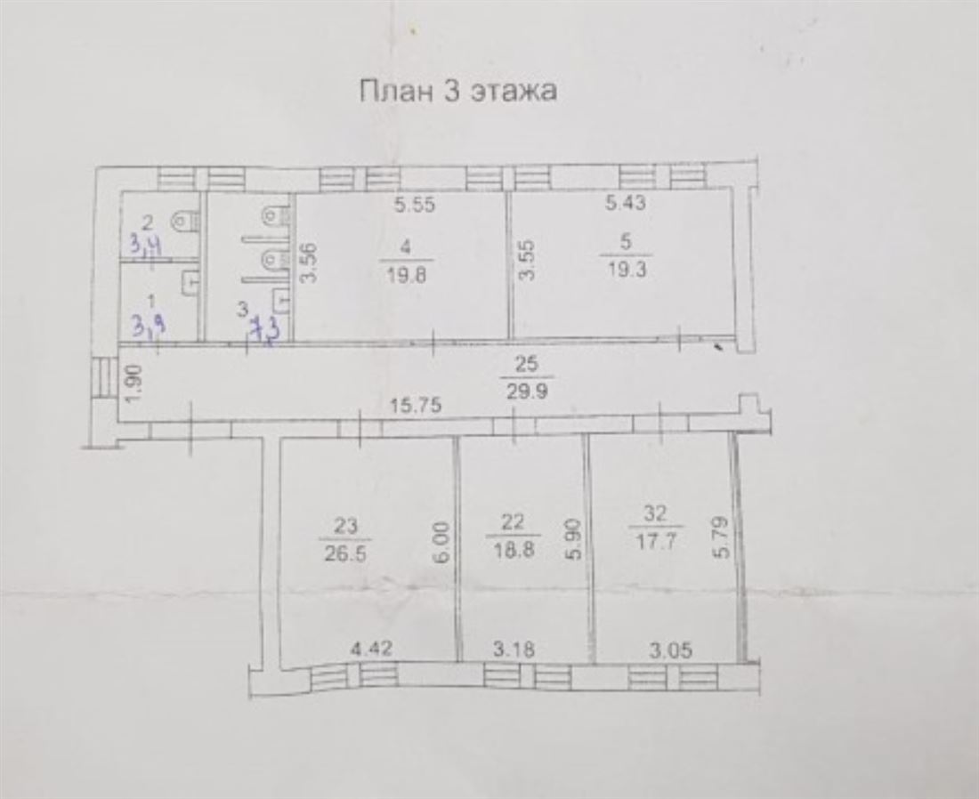 Сдам в аренду помещение свободного назначения 146.6 м.кв.